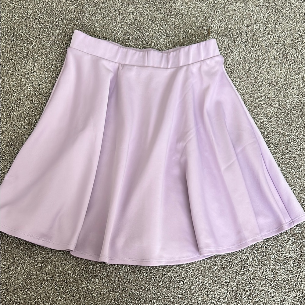 Y2K Hot Topic Lavender A-Line Skater Skirt